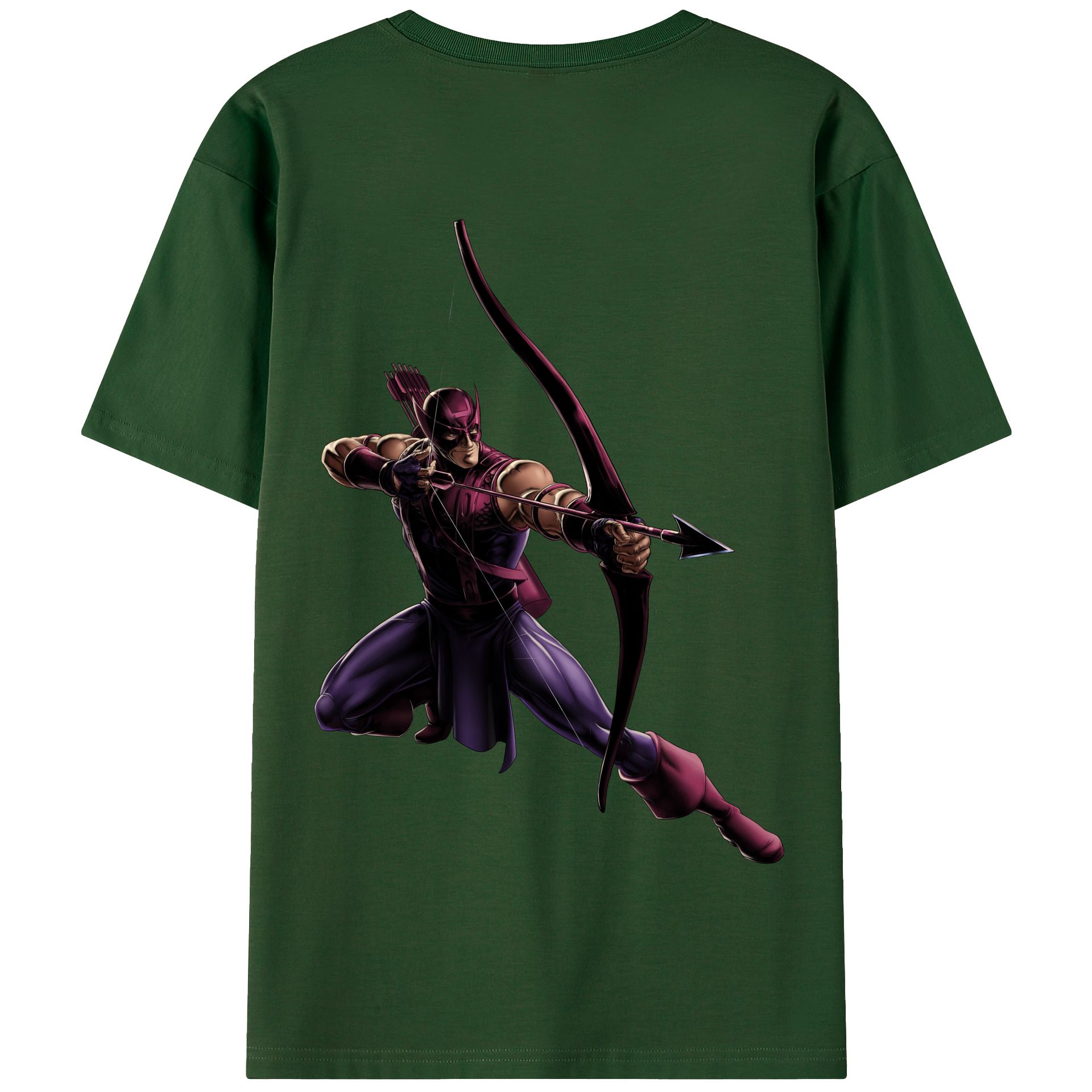 （画像用） アベンジャーズ The Avengers 綿100％半袖Tシャツ（背面プリント）